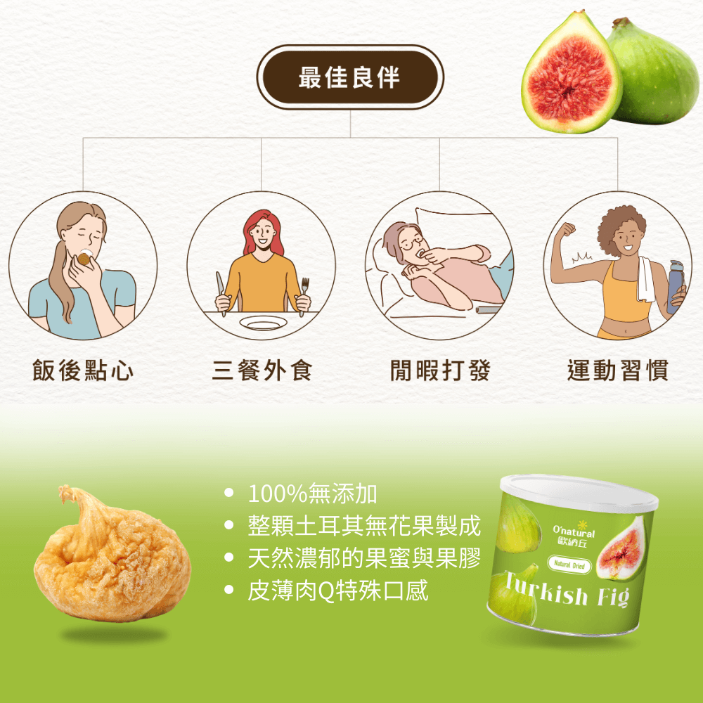 純天然土耳其無花果 200G