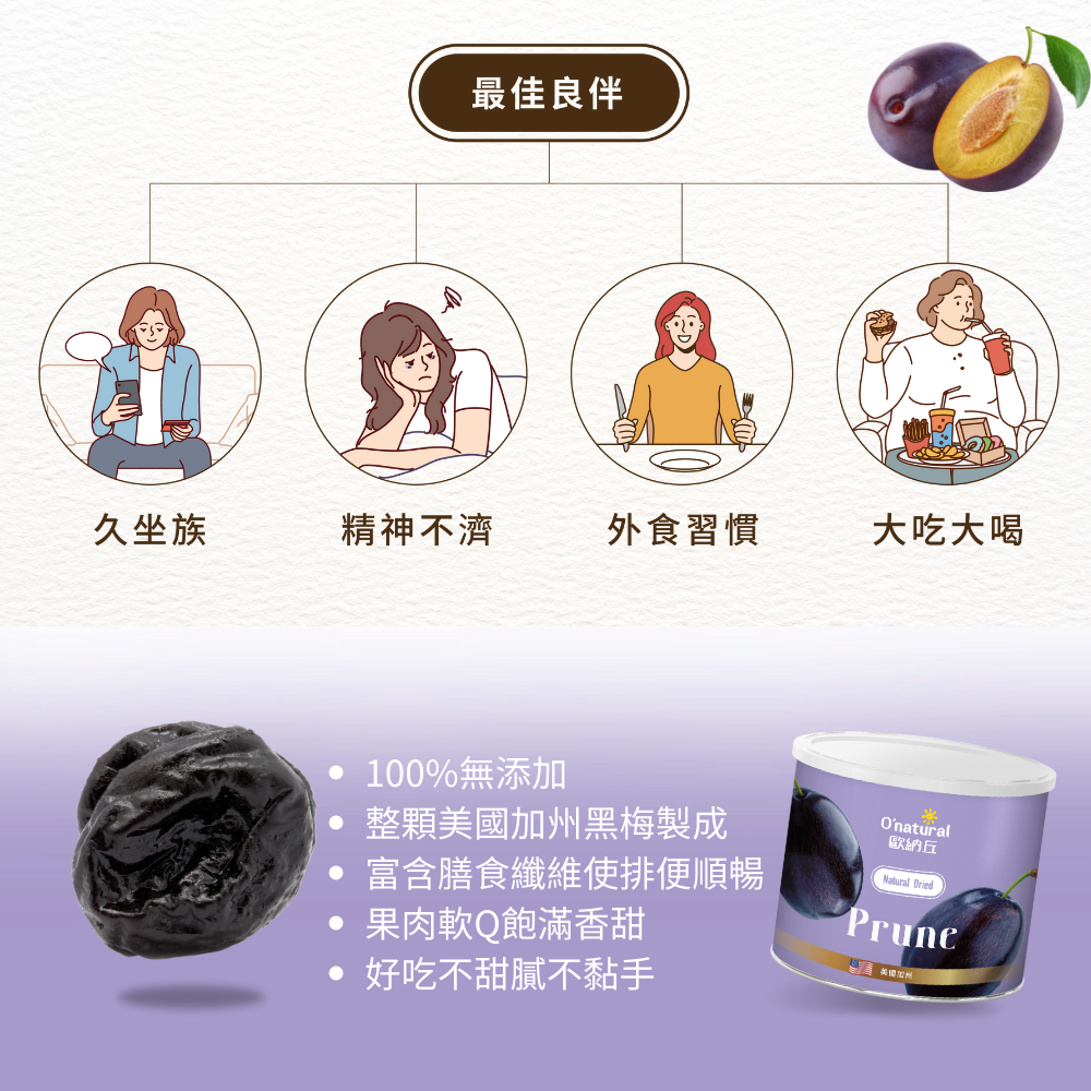 天然去籽黑棗乾 210G
