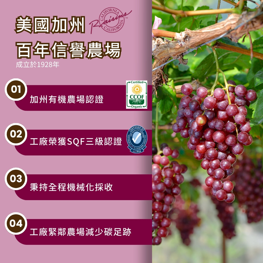 袋裝_【有機】火焰葡萄乾 150g