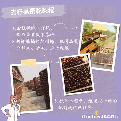 天然去籽黑棗乾 210G