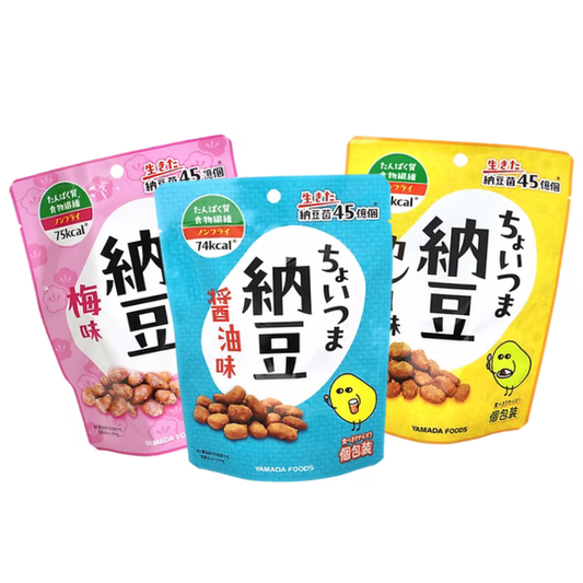 【山田】冷凍乾燥納豆(醬油味/咖哩味/梅子味)15g
